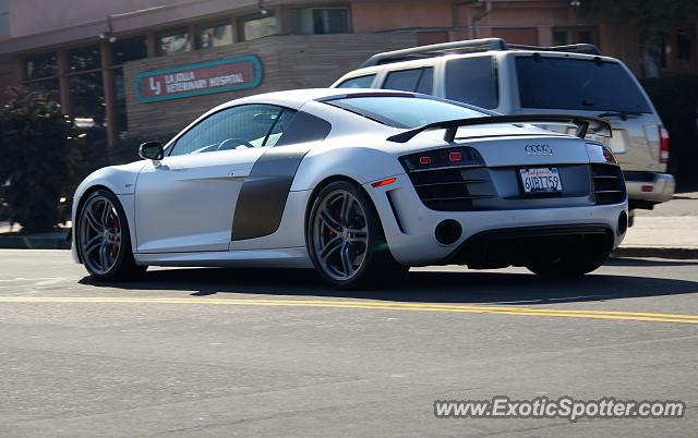 Audi R8 spotted in La Jolla, California