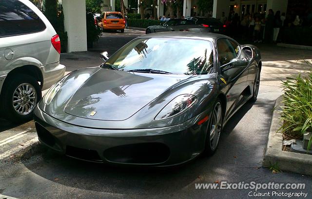 Ferrari F430 spotted in Miami Beach, Florida