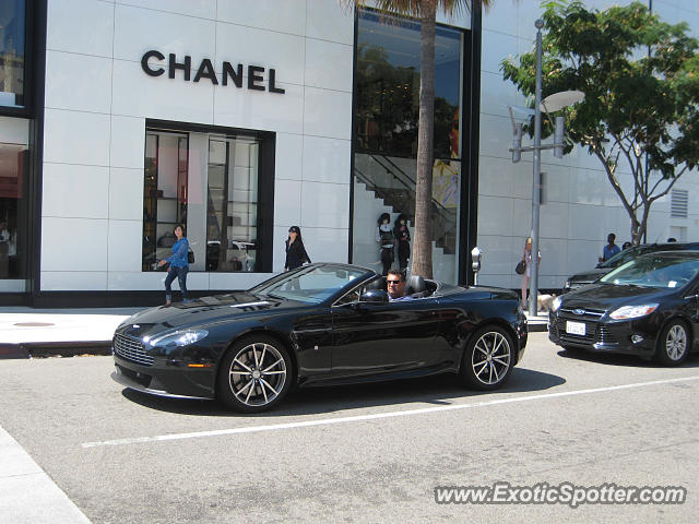 Aston Martin Vantage spotted in Beverly Hills, California