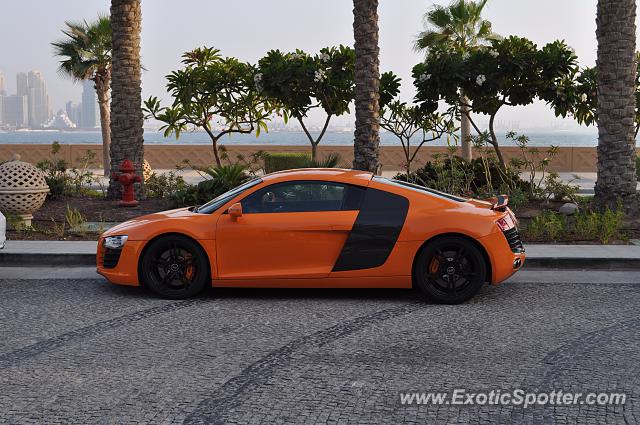 Audi R8 spotted in Dubai, United Arab Emirates