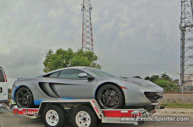 Mclaren MP4-12C spotted in Fort Lauderdale, Florida