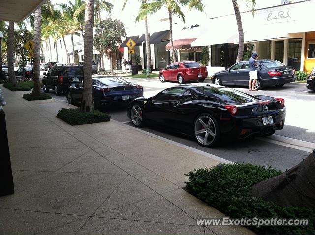 Ferrari 458 Italia spotted in Palm Beach, Florida