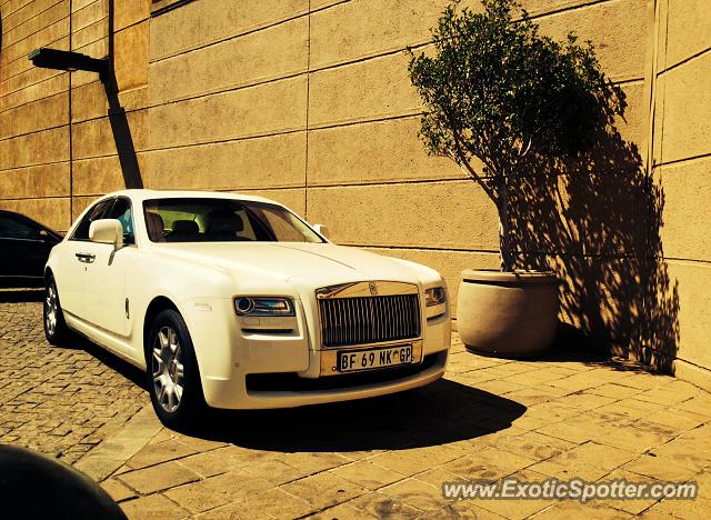 Rolls Royce Ghost spotted in Sandton, South Africa