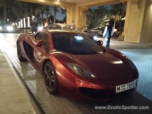 Mclaren MP4-12C spotted in Dubai, United Arab Emirates