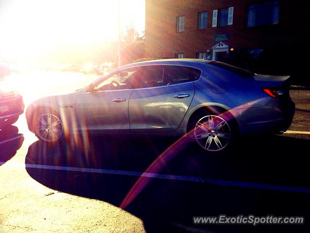 Maserati Quattroporte spotted in Bethesda, Maryland