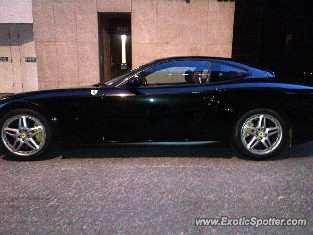 Ferrari 612 spotted in London, United Kingdom