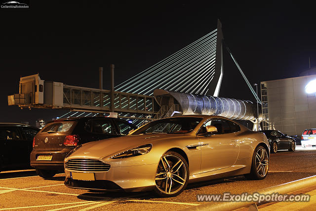 Aston Martin Virage spotted in Rotterdam, Netherlands