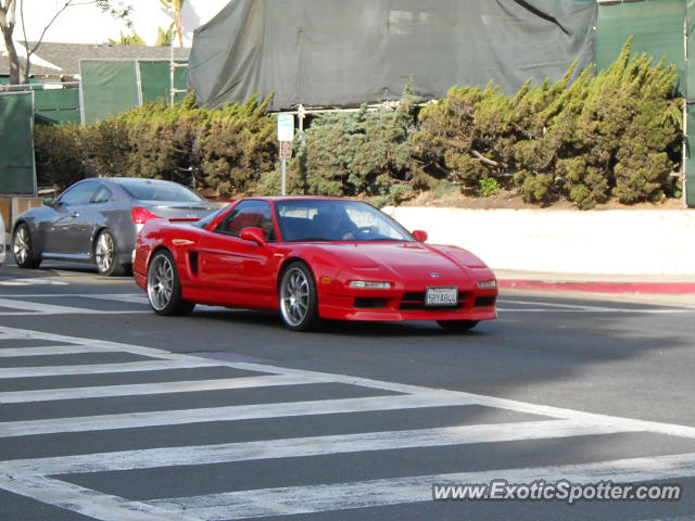 Acura NSX spotted in Montecito, California