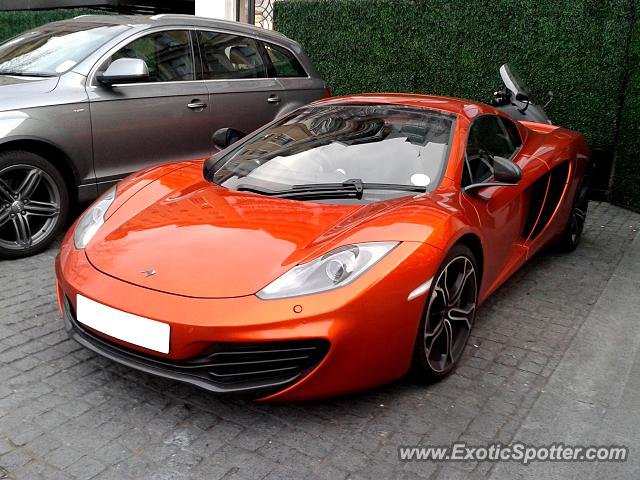 Mclaren MP4-12C spotted in London, United Kingdom