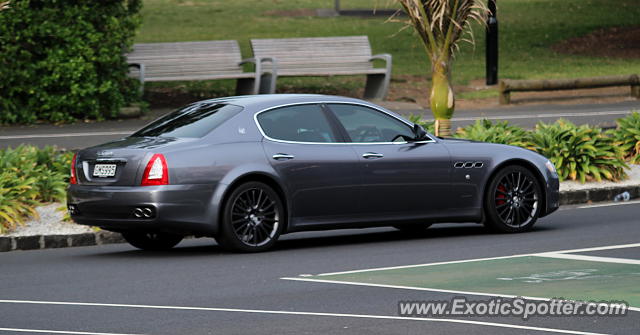 Maserati Quattroporte spotted in Auckland, New Zealand