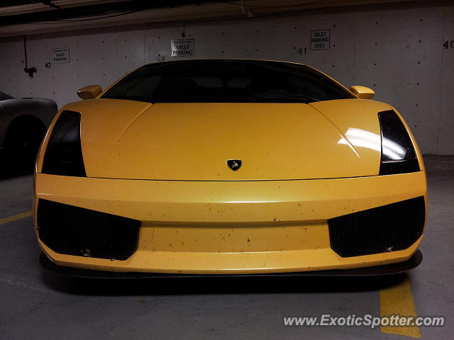 Lamborghini Gallardo spotted in Park City, Utah