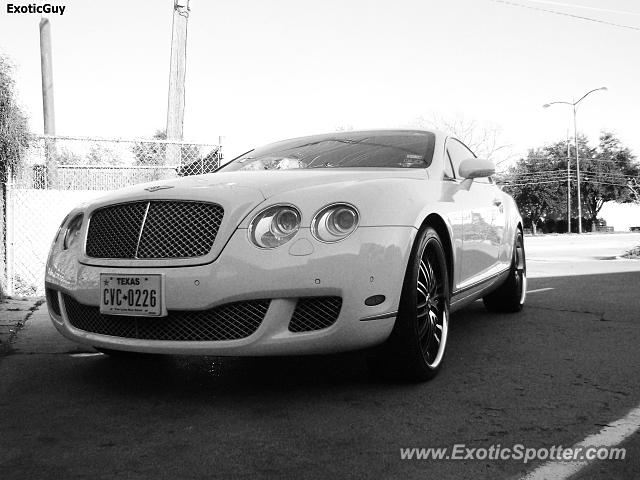 Bentley Continental spotted in Dallas, Texas