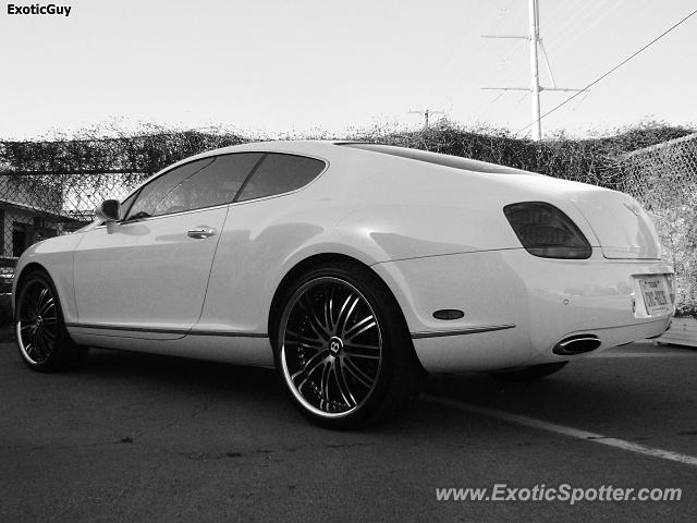 Bentley Continental spotted in Dallas, Texas