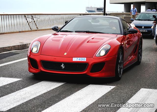 Ferrari 599GTO spotted in Monte Carlo, Monaco