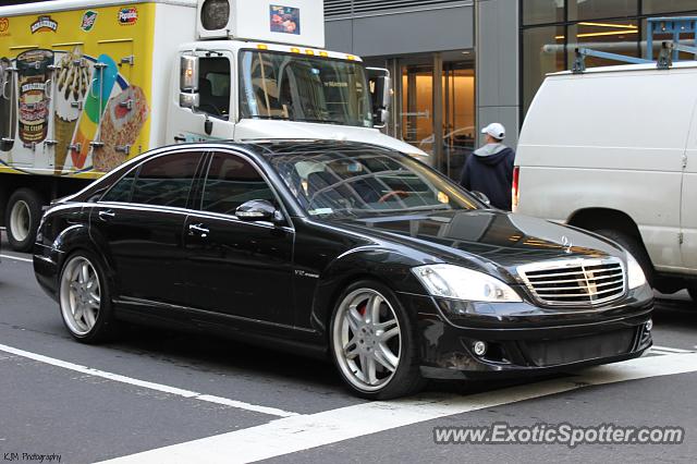 Mercedes S65 AMG spotted in Manhattan, New York