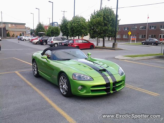 Dodge Viper spotted in Farnham, Canada