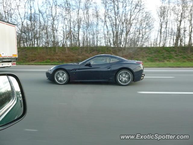 Ferrari California spotted in Mechelen, Belgium