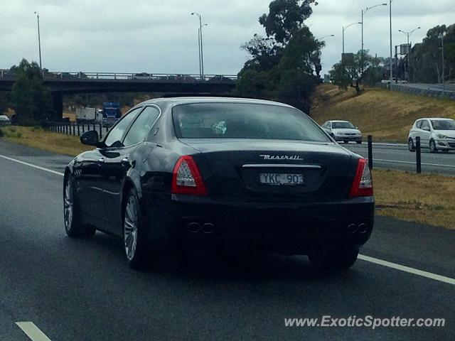 Maserati Quattroporte spotted in Melbourne, Australia