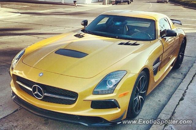 Mercedes SLS AMG spotted in Corpus Christi, Texas