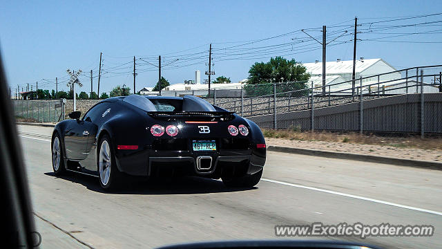 Bugatti Veyron spotted in Littleton, Colorado