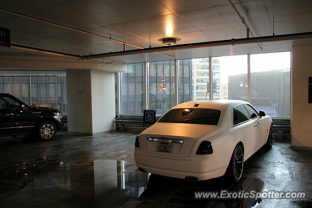 Rolls Royce Ghost spotted in Chicago, Illinois