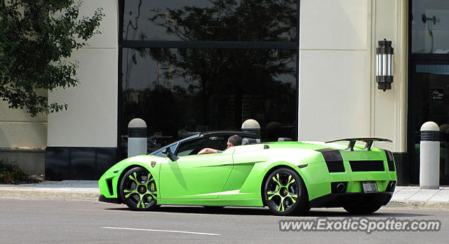 Lamborghini Gallardo spotted in Orange, Ohio