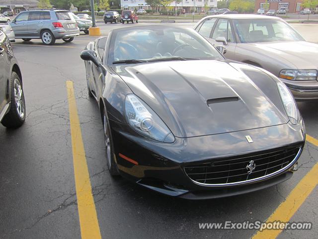 Ferrari California spotted in Northfield, Illinois