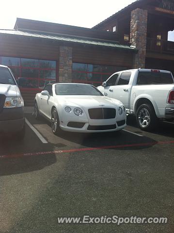 Bentley Continental spotted in Dallas, Texas