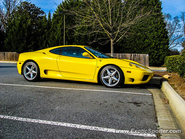 Ferrari 360 Modena spotted in Charlotte, North Carolina