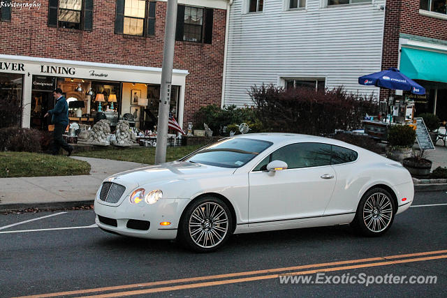 Bentley Continental spotted in Ridgefield, Connecticut