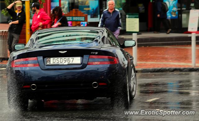 Aston Martin DB9 spotted in Auckland, New Zealand