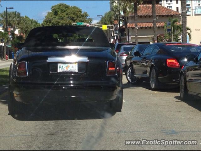 Rolls Royce Phantom spotted in Fort Lauderdale, Florida