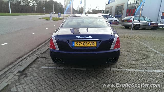 Maserati Quattroporte spotted in Terneuzen, Netherlands