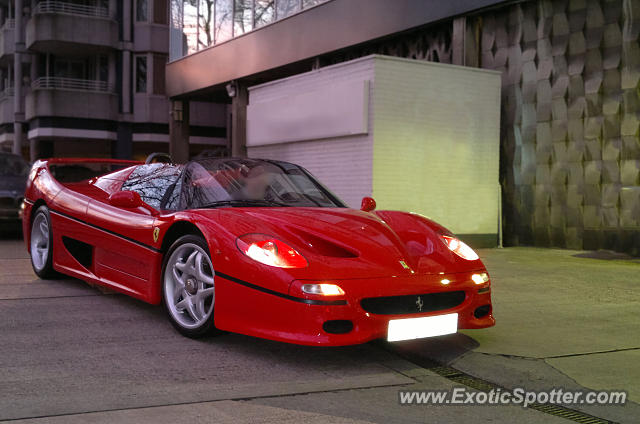 Ferrari F50 spotted in London, United Kingdom