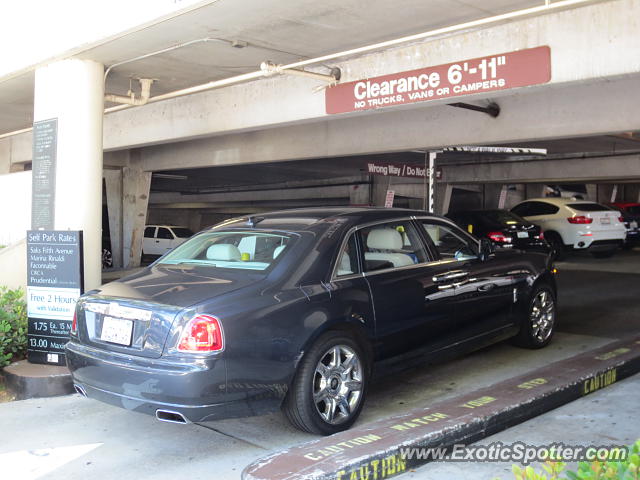 Rolls Royce Ghost spotted in Beverly Hills, California