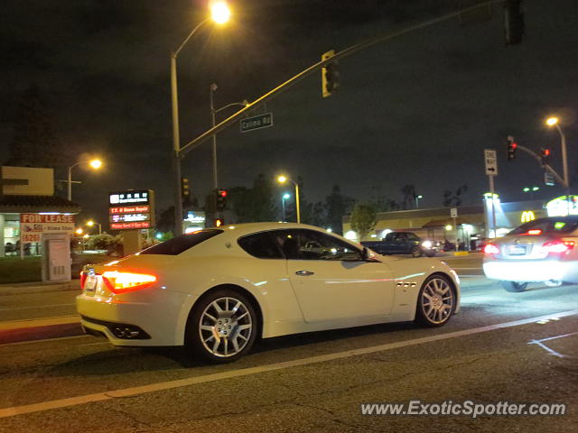 Maserati GranTurismo spotted in Rowland Heights, California