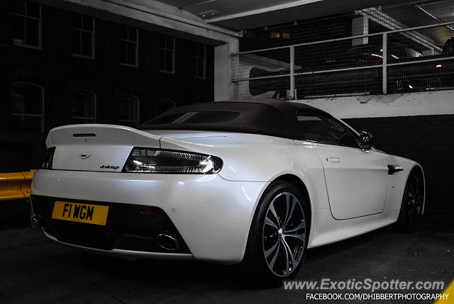 Aston Martin Vantage spotted in Manchester, United Kingdom