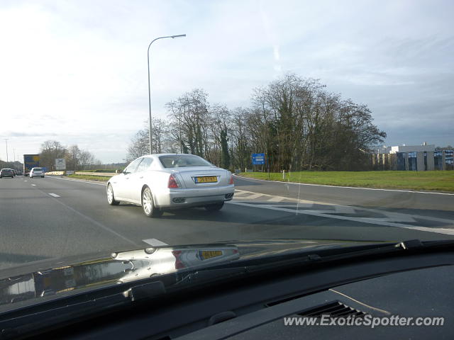 Maserati Quattroporte spotted in Amiens, France