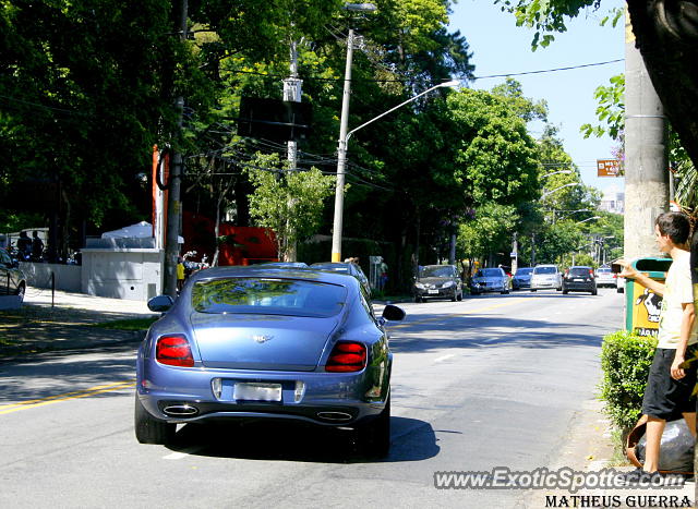 Bentley Continental spotted in São Paulo, Brazil