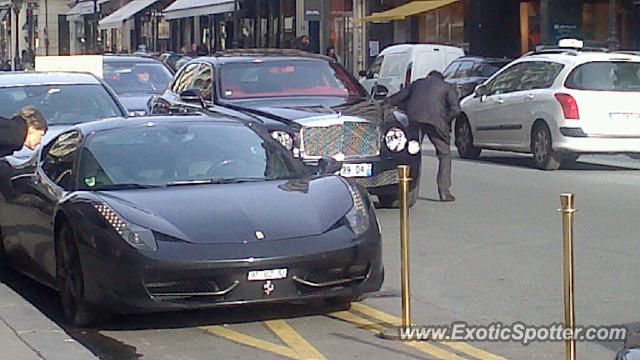 Ferrari 456 spotted in Paris, France