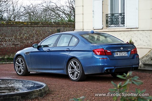 BMW M5 spotted in Le Touquet, France