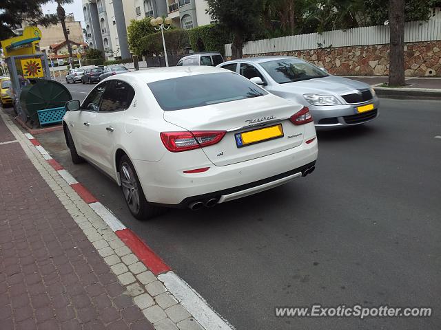Maserati Quattroporte spotted in Nahariya, Israel