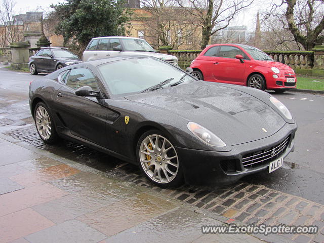 Ferrari 599GTB spotted in Glasgow, United Kingdom