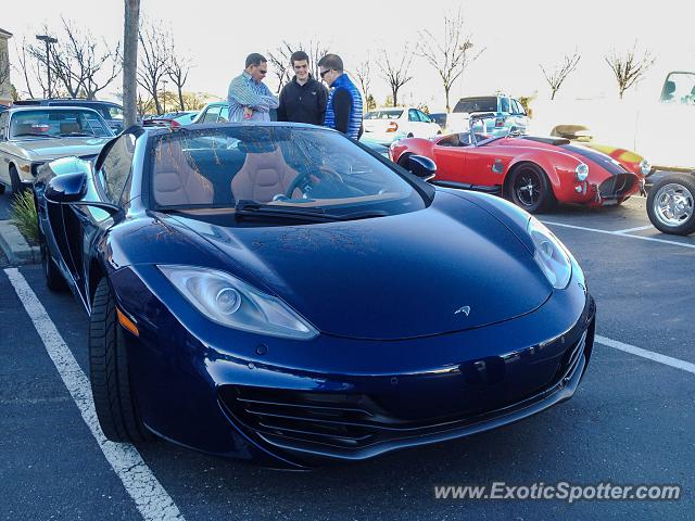 Mclaren MP4-12C spotted in Danville, California