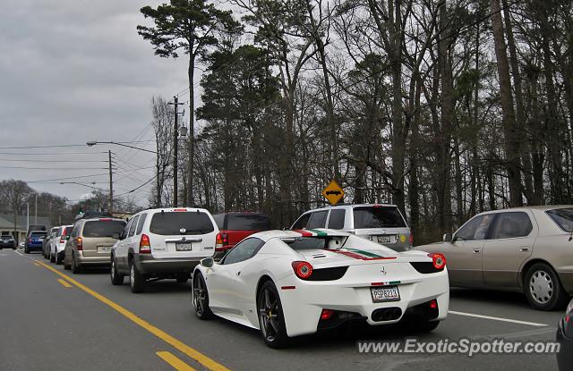 Ferrari 458 Italia spotted in Roswell, Georgia