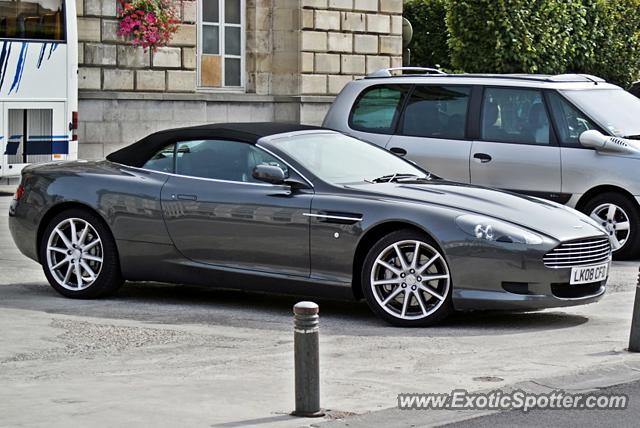 Aston Martin DB9 spotted in Saint Omer, France