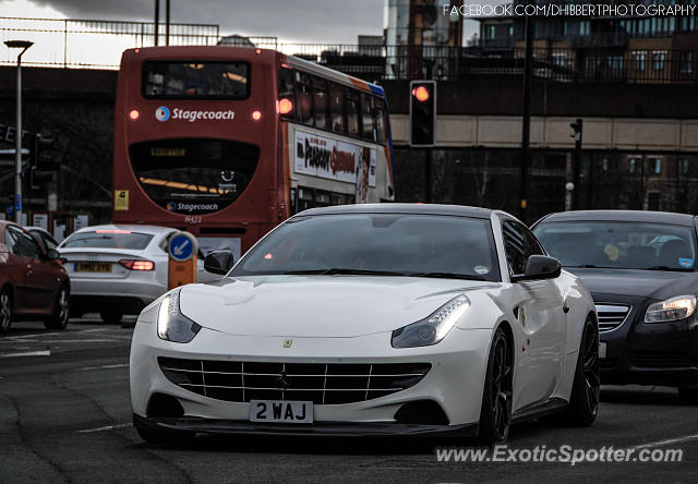 Ferrari FF spotted in Manchester, United Kingdom