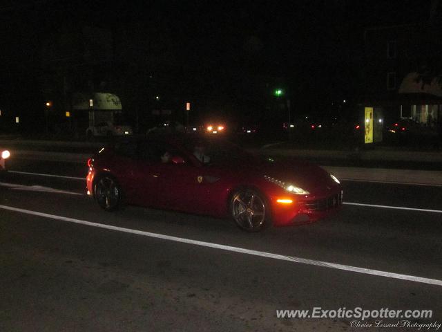 Ferrari FF spotted in Boucherville, Canada