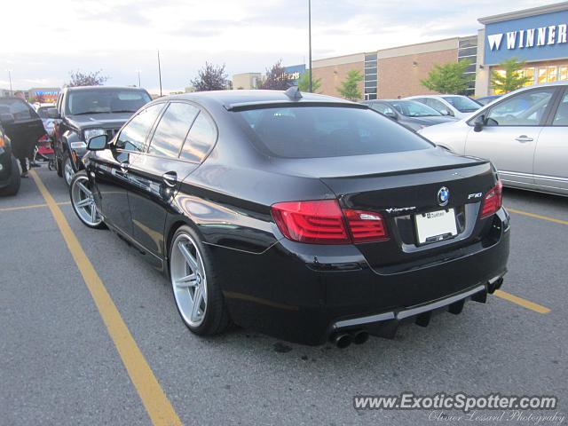 BMW M5 spotted in Boucherville, Canada