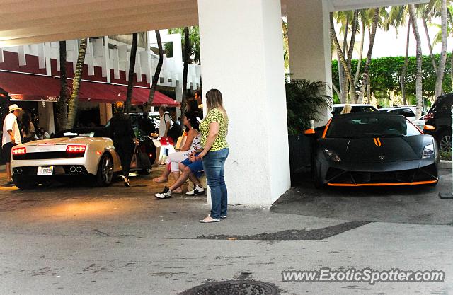 Lamborghini Gallardo spotted in Miami, Florida